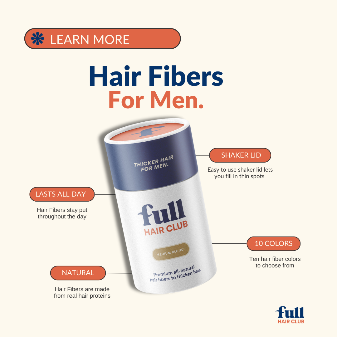 Hair Thickening Fibers for Men