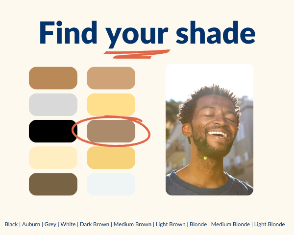 Find your shade | Variety of colors 